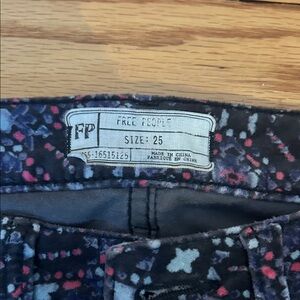 Free People Multicolor Patterned Pants